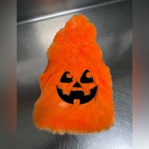Plush Dog Jack O Lantern Pumpkin Halloween Costume - Size XS - EUC